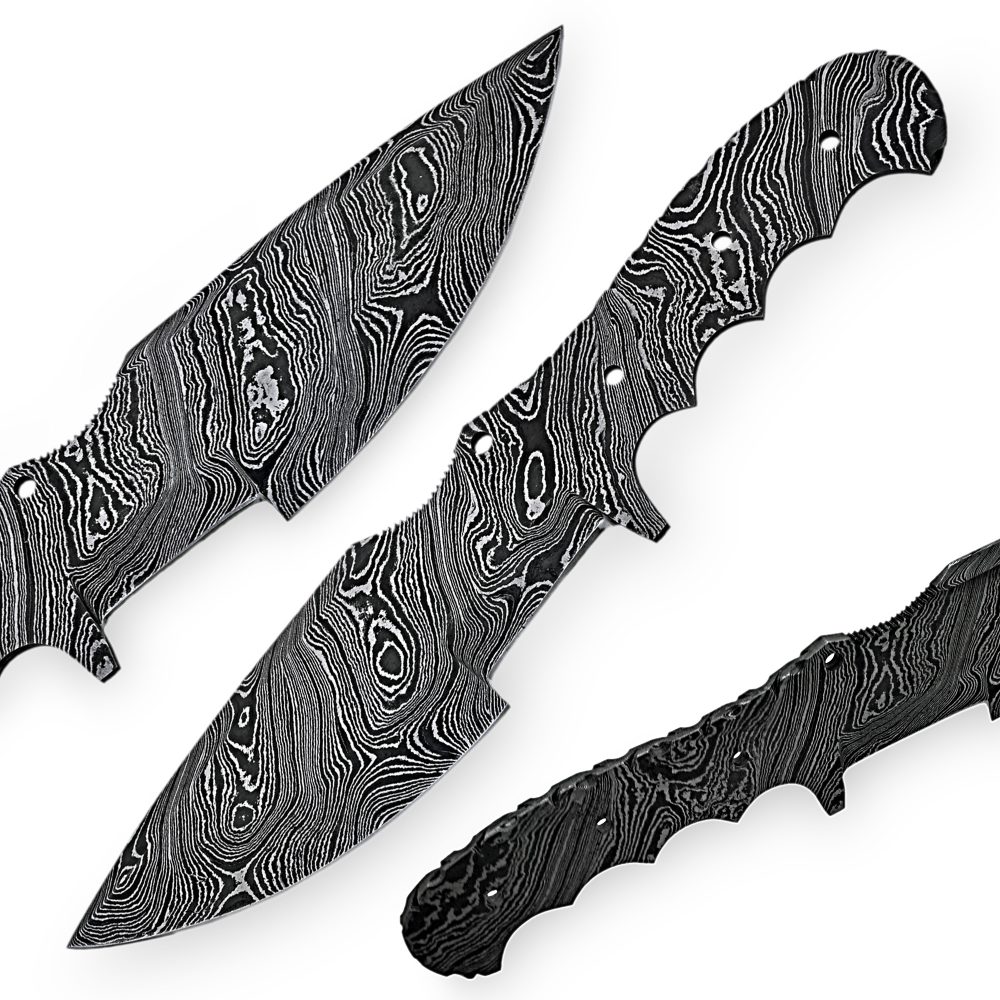 Damascus Blank Blades