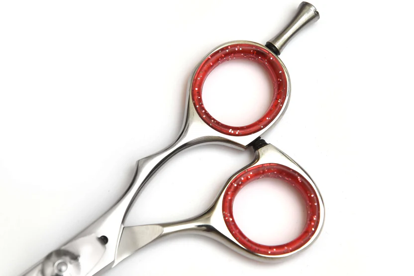 Red Accent Thinning Scissors - Image 3