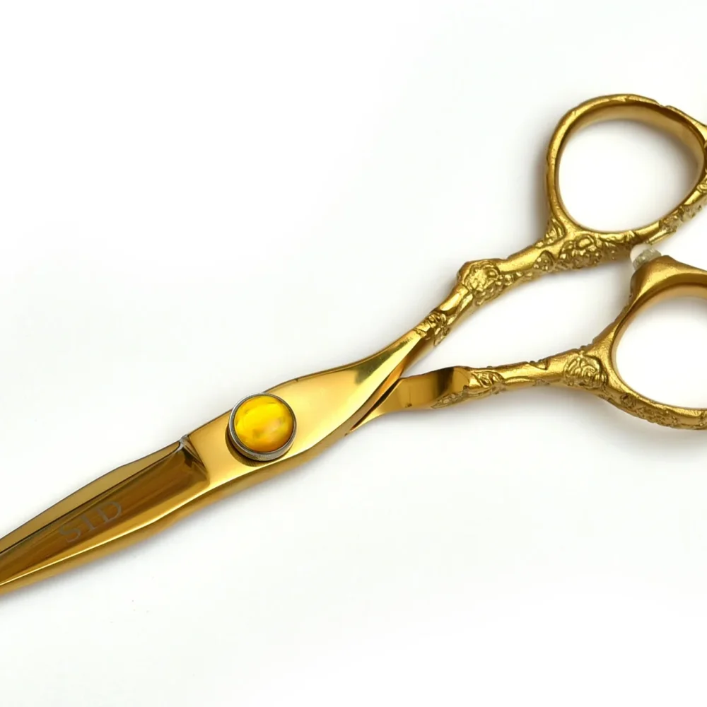 Royal Gold Hair Cutting Scissors – Professional Barber Shears
