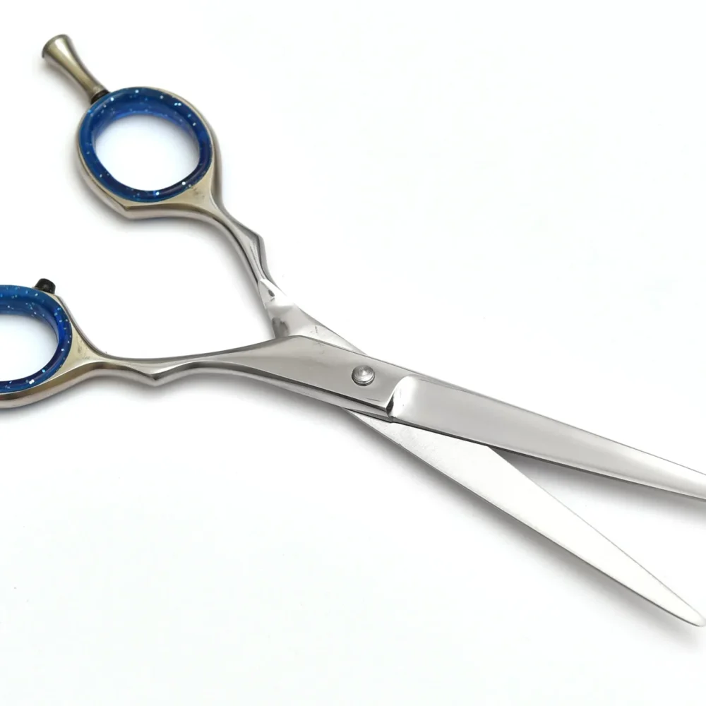 Blue Handle Professional Hair Cutting Scissors